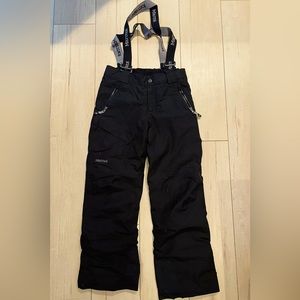 Kids Marmot Ski pants bibs black L